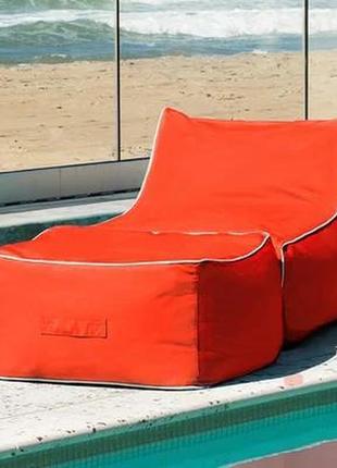 Лежак вуличний тиа-спорт sunbrella прямокутний3 фото