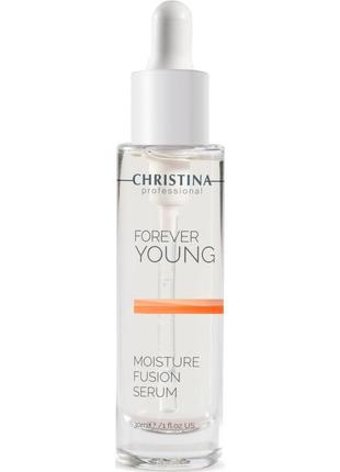 Сироватка для інтенсивного зволоження шкіри christina forever young moisture fusion serum 30 мл