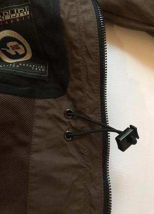 Куртка napapijri casual vintage плащ напапірі з етикетками drill6 фото