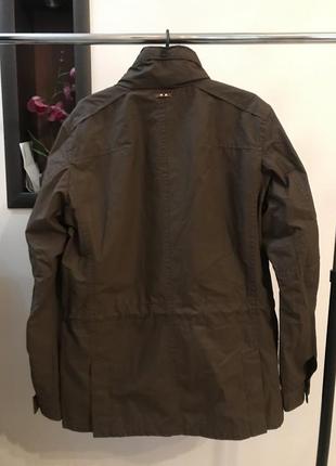 Куртка napapijri casual vintage плащ напапірі з етикетками drill3 фото