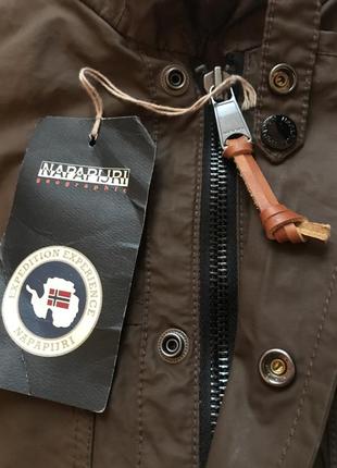 Куртка napapijri casual vintage плащ напапірі з етикетками drill4 фото