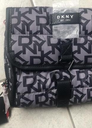 Косметичка органайзер дорожня dkny оригінал , вмістка. стильний дизайн