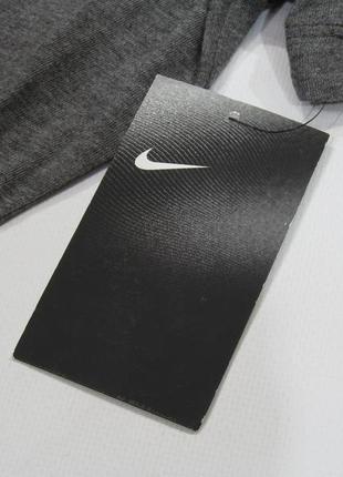 Жіноча бавовняна футболка nike, сірий2 фото