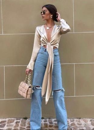 Стильные джинсы от zara4 фото