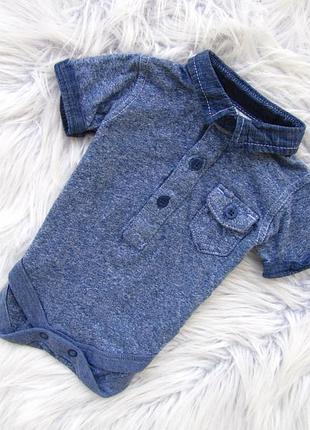 Боди поло  с коротким рукавом next