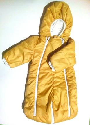 Комбинезон-куртка для новорожденных весна-осень1 фото
