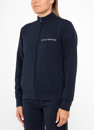 Оригинальная кофта олимпийка emporio armani underwear full zip sweatshirt