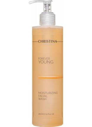 Зволожувальний гель для вмивання christina forever young moisturizing facial wash 300 мл