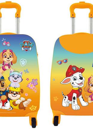 Чемодан на колесиках paw patrol желтый большой bc-pp-0061 фото