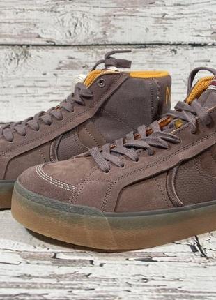 Nike sb zoom blazer mid premium plus brown