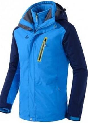 Куртка 3 в 1 nh мужская naturehike nh16f001-m deep sea blue xxl