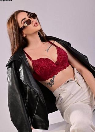 Бюстгальтер женский 38/85d крючок, паралон, без пуш-ап.