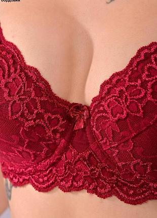 Бюстгальтер женский 38/85d крючок, паралон, без пуш-ап.
