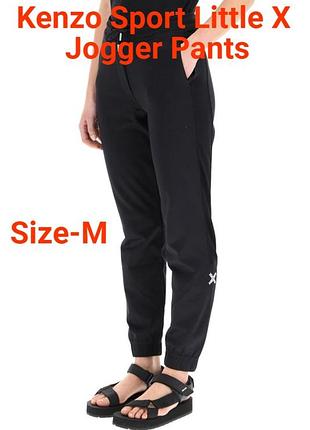 Женские джоггеры kenzo sport little x jogger pants in black