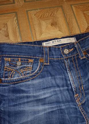 Big star vintage original jeans биг стар ста винтажные джинсы оригинал 33р 33 размер 33r4 фото