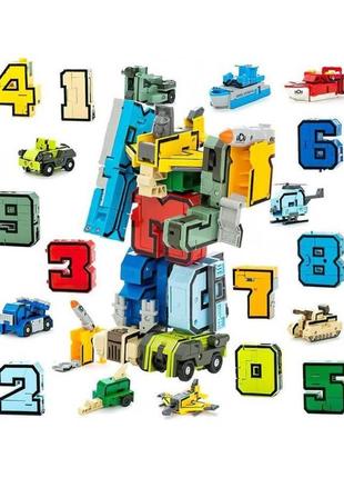 Робот-трансформер "робоцифра 5" роботы цифры2 фото