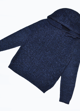 Темно-синій джемпер светр threadboys для хлопчика 5-6 років2 фото