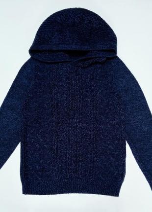 Темно-синій джемпер светр threadboys для хлопчика 5-6 років7 фото