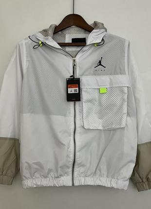Ветровка nike jordan jump man найк спортивная куртка джордан унисекс мужская женская анорак