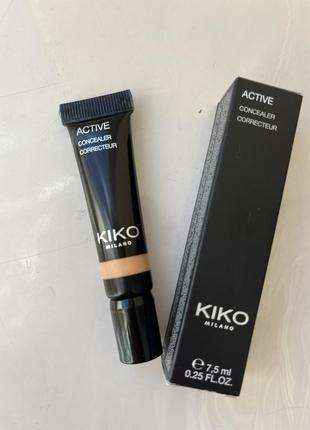 Kiko milano active concealer correcteur 11 caramel рідкий консилер коректор