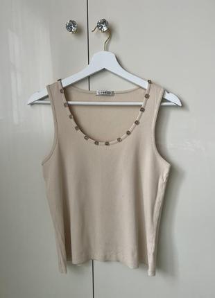 Майка в рубчик george