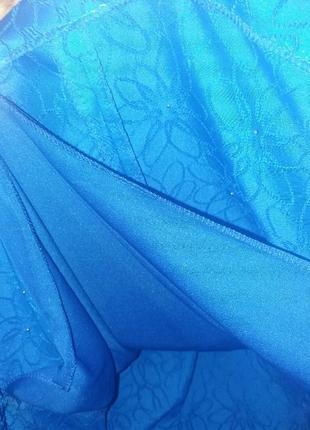 Платье нарядное синий электрик италия piena5 фото