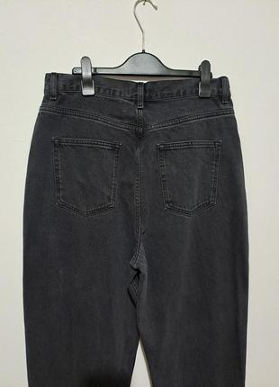 На высокой рост фирменные базовые серые джинсы высокая посадка качество!8 фото