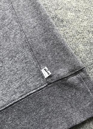 Оригінальний світшот, джемпер, пуловер levi’s crew neck logo sweatshirt grey marl5 фото