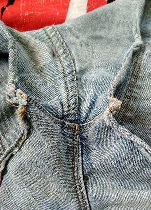 Актуальные джинсовые шорты короткие, roxy, p. 308 фото