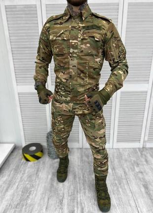 Військова форма зсу, тактичний армійський комплект одягу f-16 мультикам1 фото