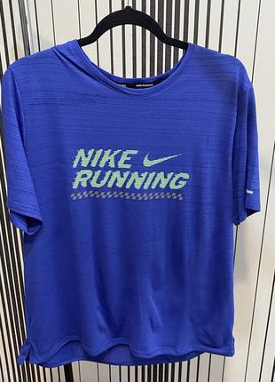 Спортивна футболка nike running1 фото