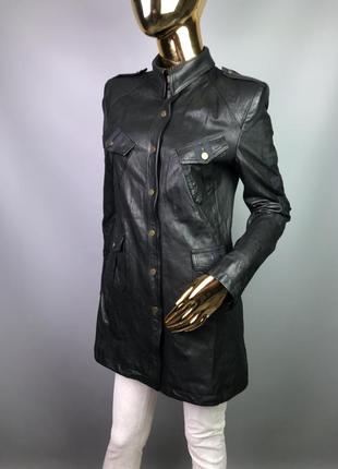 Екслюзивная, кожаная куртка, итальянского бренда класса люкс benedetta novi5 фото