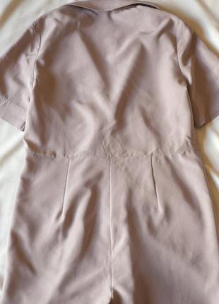 Літній бузковий комбінезон з коротким рукавом жіночий asos, розмір s6 фото
