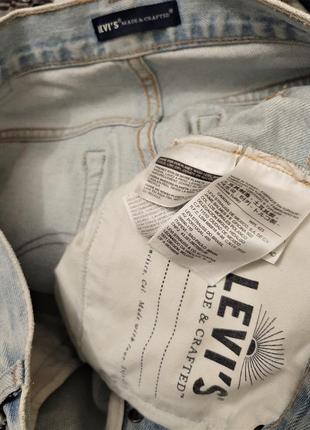 Levi's крутые шорты голубые джинсовые слимы отличный котон на лето оригинал женские 44 465 фото