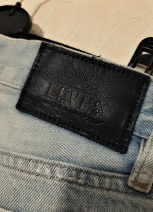 Levi's крутые шорты голубые джинсовые слимы отличный котон на лето оригинал женские 44 468 фото