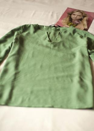 Cветло-зеленая блуза vero moda, размер xl3 фото