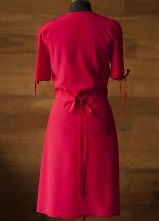 Червона літня сукня на запах міді жіноча &other stories, розмір xs5 фото