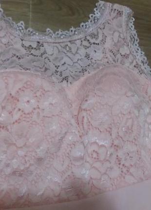 Платье кружевное шикарное модное сетка пачка2 фото