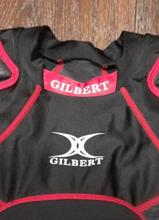 Gilbert   body armour нова футболка регбійка з захистом р.m3 фото