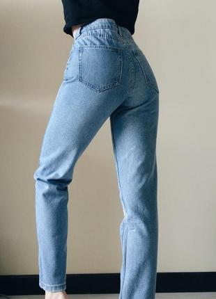 Джинсы mom jean's high waist мам джинс высокая посадка cropp2 фото