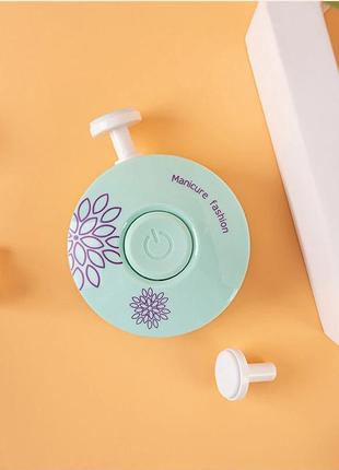 Триммер для ногтей детский для детей детский маникюрный набор електропилка для детей