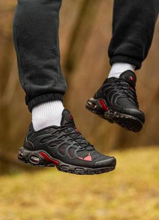 Мужские кроссовки nike air max terrascape plus black red 415 фото