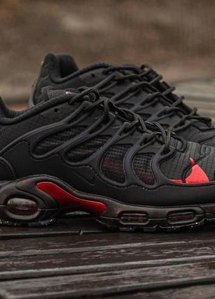 Мужские кроссовки nike air max terrascape plus black red 411 фото