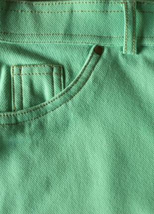 Летние брюки штаны мятного цвета select, размер xxl7 фото