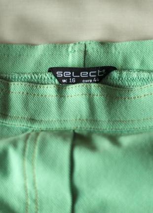 Летние брюки штаны мятного цвета select, размер xxl6 фото