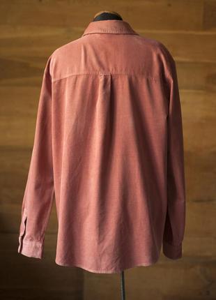 Вельветовая рубашка пудрового цвета женская new look, размер xl7 фото