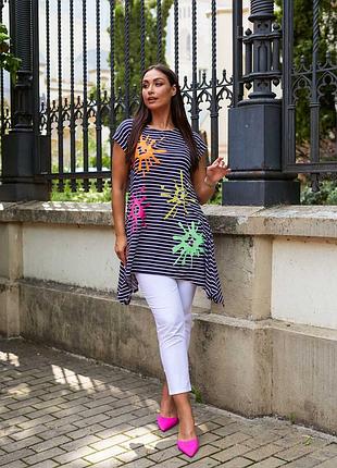 Женский летний костюм, батал 48-58