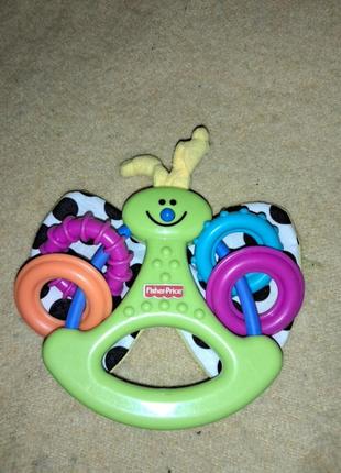 Іграшка брязкальце для малюків fisher price
