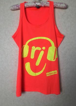 Классная яркая неоновая майка от roly