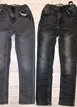 Мальчику denim co h&m джинсы 140 рост близняшкам скини skinny slim fit